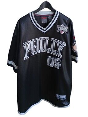 Vintage Y2K FUBU Sports Collection Philly Jersey XL